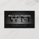Search for salesman business cards Black
