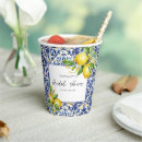 Search for bridal shower paper cups Lemons
