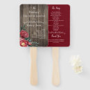 Search for rustic wedding hand fans Floral
