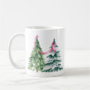 Search for pink christmas tree mugs Coquette