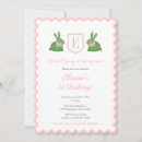 Search for some bunny is one 1st birthday invitations Watercolor