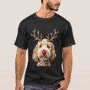 Search for goldendoodle christmas tshirts Reindeer