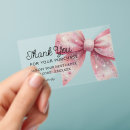Search for plastic business cards Clear