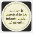 Search for warning labels Honey