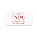 Search for north pole return address labels Merry christmas