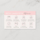 Search for brow business cards Eyelash