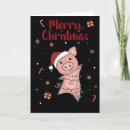 Search for funny pig christmas cards Pigs