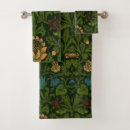 Search for vintage green bath towels William morris