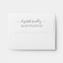 Search for monogram envelopes Simple minimalist