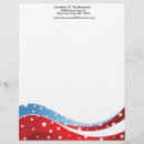 Search for patriotic letterhead Stars