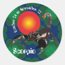 Search for zodiac sign stickers Scorpion