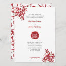 Search for double happiness wedding invitations Modern