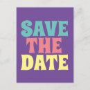 Search for birthday save the date postcards Colorful