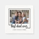 Search for fathers day napkins best dad ever