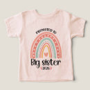 Search for promoted to big sister tshirts 2026