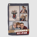 Search for best dad by par golf towels Grandfather