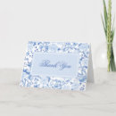 Search for toile de jouy cards stamps Blue and white