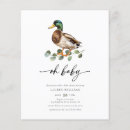 Search for budget baby shower invitations Duck
