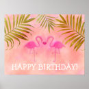 Search for birthday flamingo posters Elegant