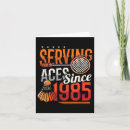 Search for badminton birthday cards Sporty