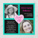 Search for teal sweet 16 invitations Girls 16th birthday
