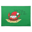 Search for funny christmas placemats Cute