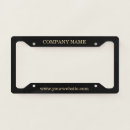 Search for business license plates Branded
