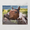 Search for funny horse christmas cards Equine