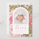 Search for floral birth announcement cards Whimsical