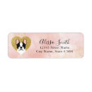 Search for french bulldog return address labels Frenchie