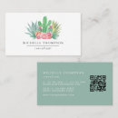Search for succulent business cards Cactus