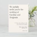 Search for white attire invitations Classic