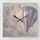 Search for hot air balloon clocks Vintage
