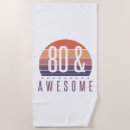 Search for birthday beach towels Retro