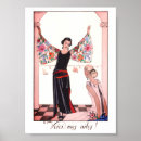 Search for fashion posters Vintage illustration