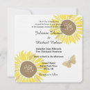 Search for sunflower and butterfly invitations Flowers