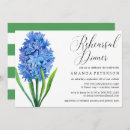 Search for hydrangea rehearsal dinner invitations Botanical