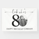Search for birthday for men banners Black and white