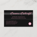 Search for publisher business cards Black