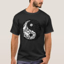 Search for yin yang cat tshirts Black
