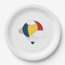 Search for hot air balloon paper plates Colorful