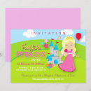 Search for once upon a time birthday invitations Girly