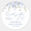 Search for blue stickers Blue and white