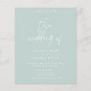 Search for seafoam wedding invitations Mint