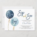 Search for sip and see baby boy shower invitations It's a boy