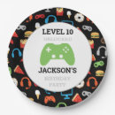 Search for gamer paper plates Level up