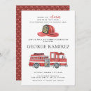 Search for fire department invitations Firetruck