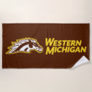 Search for college beach towels Western michigan university