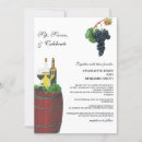 Search for wine barrel invitations Grapes