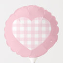 Search for pink gingham balloons Preppy
